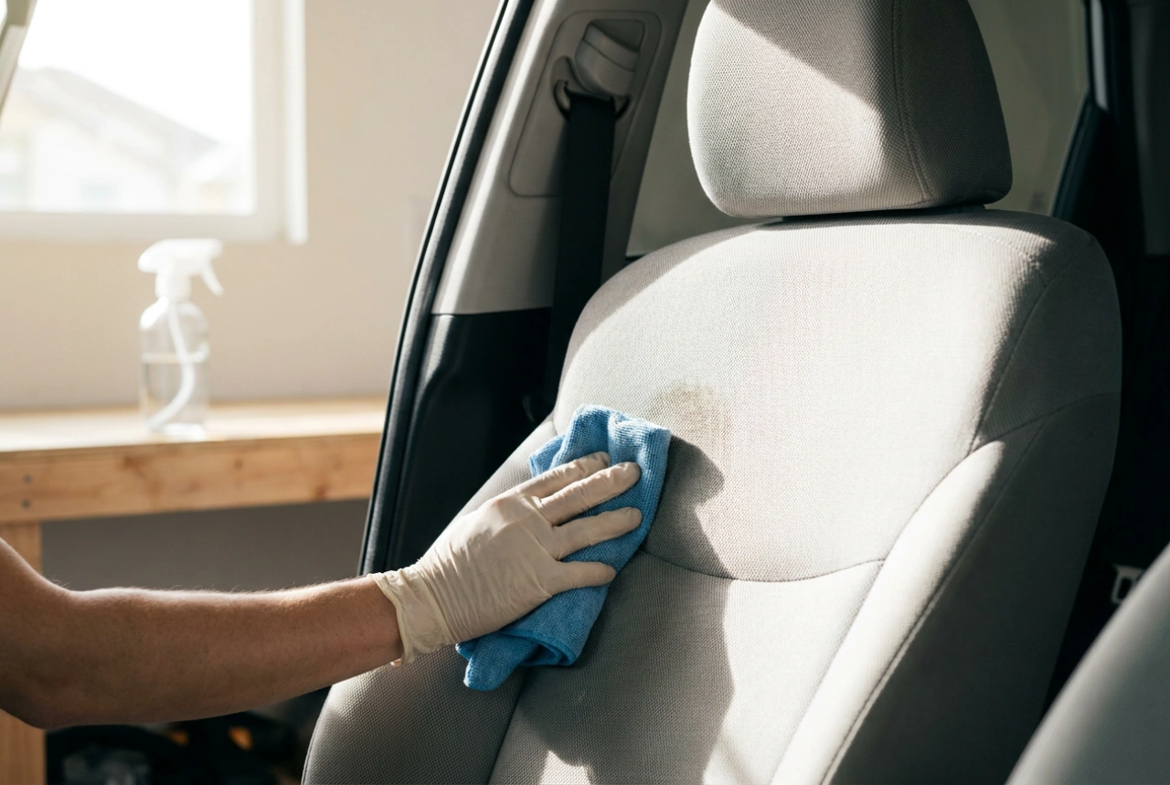 How to Clean Car Upholstery Without Leaving Water Stains