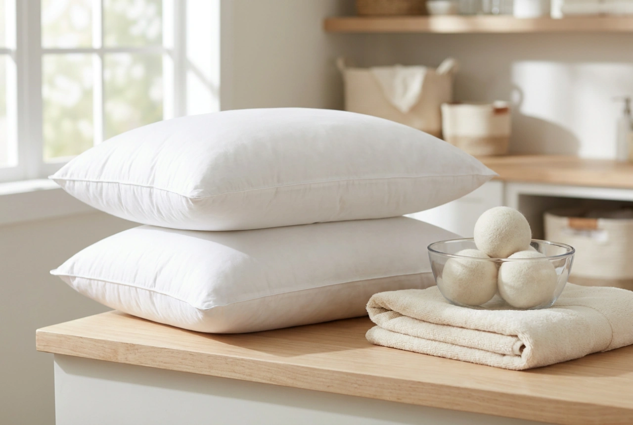 How to Wash Pillows to Keep Them Clean, Fresh, and Perfectly Dry