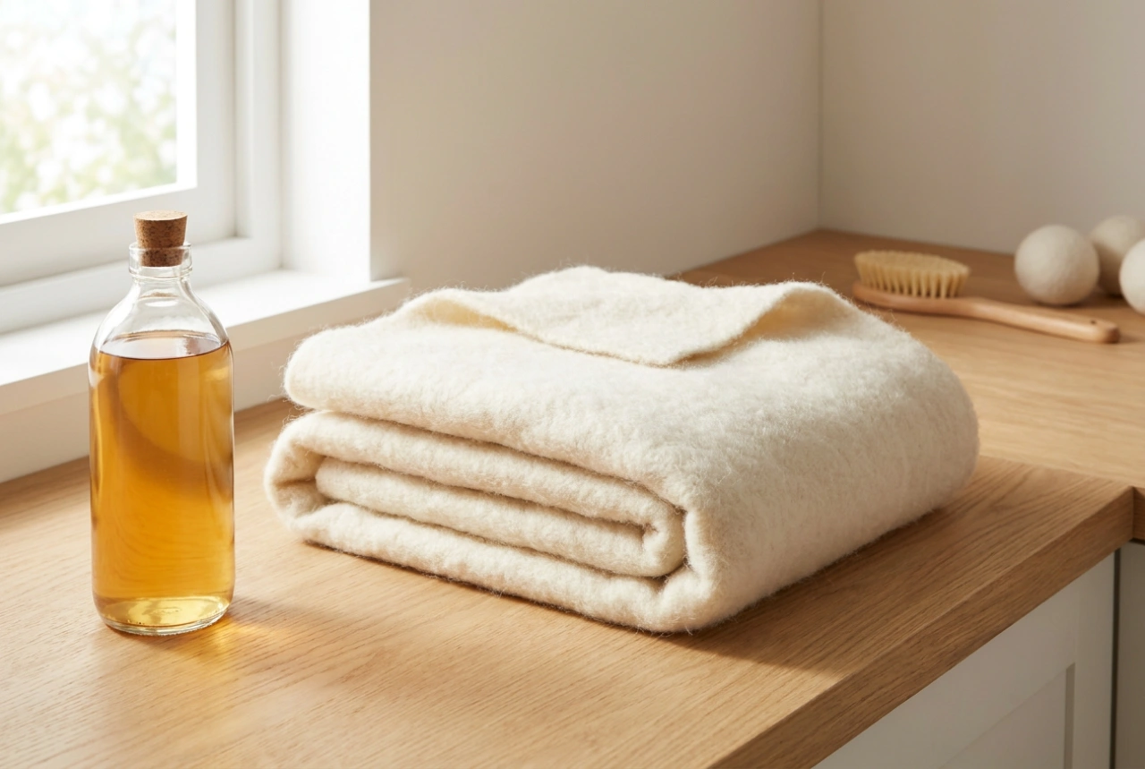 Washing a Blanket in the Machine Without Stretching Fibres or Losing Softness