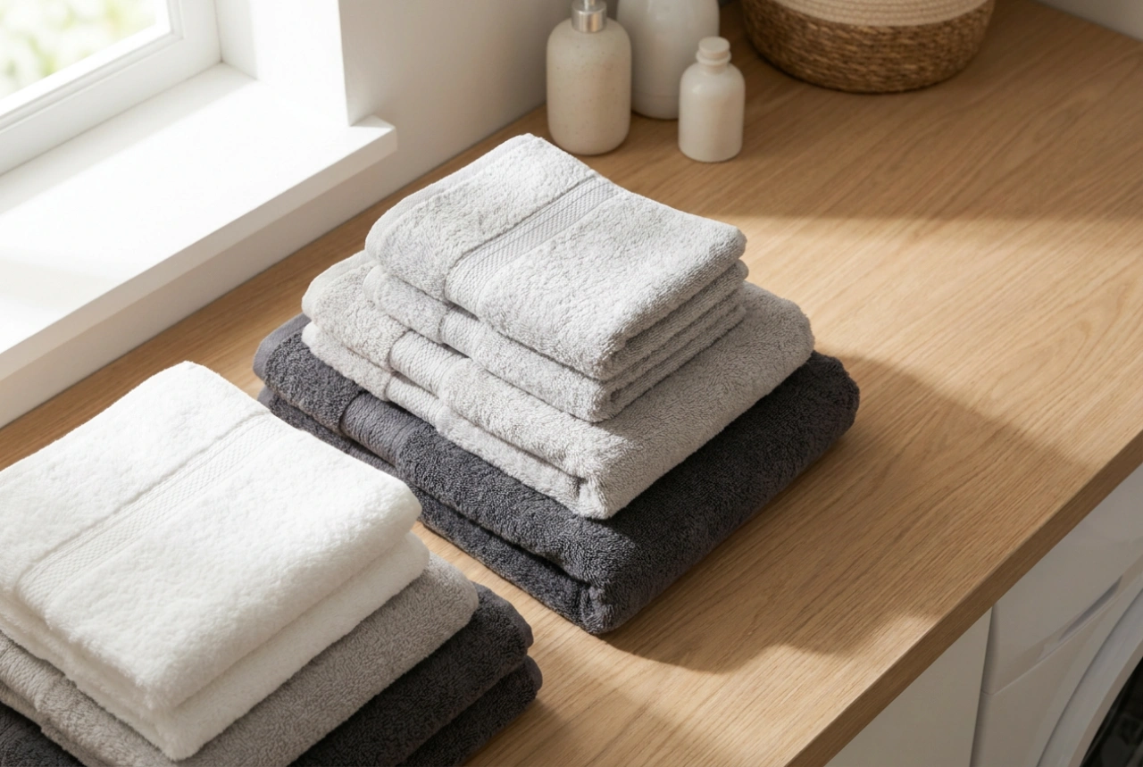 How to Choose the Right Towel Washing Temperature Based on Colour and Soil Levels