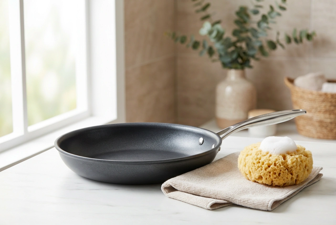 How to Clean a Frying Pan Without Damaging Its Non-Stick Coating