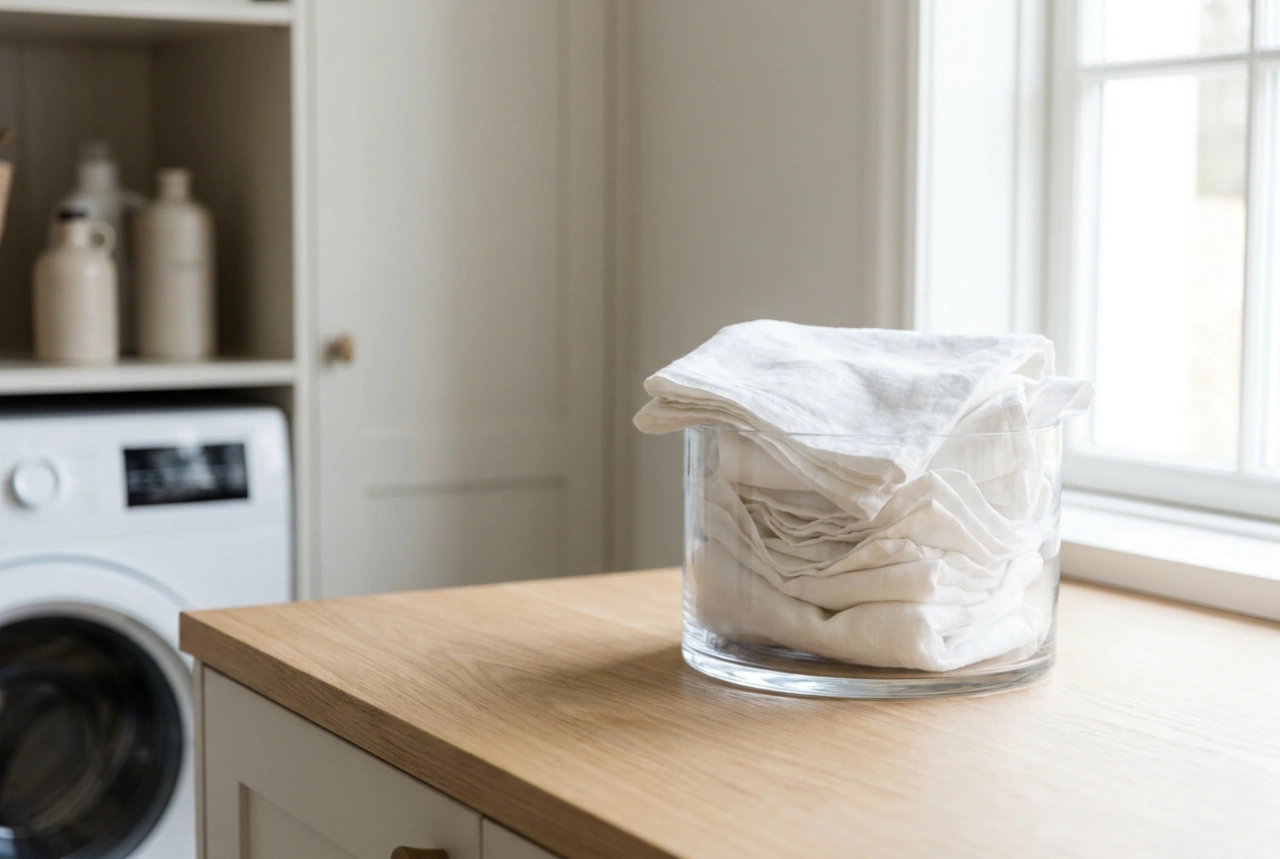 Safe Bleaching of White Laundry Without Weakening Fibres or Yellowing