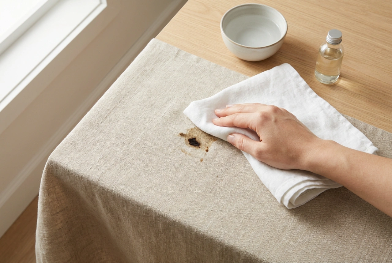 How to Lift Grease Stains Without Spreading the Soil