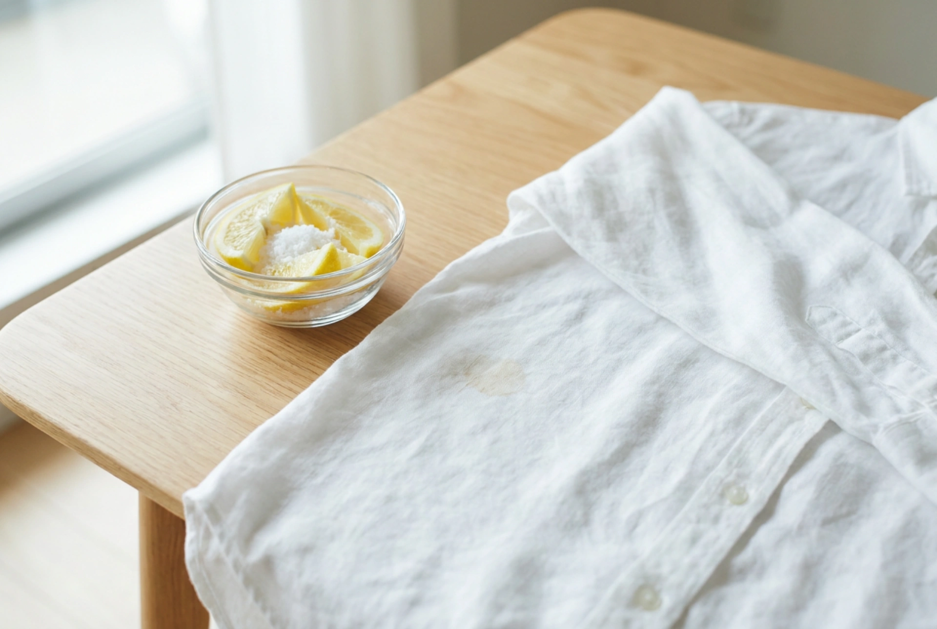 How to remove rust stains from clothing without chlorine bleach