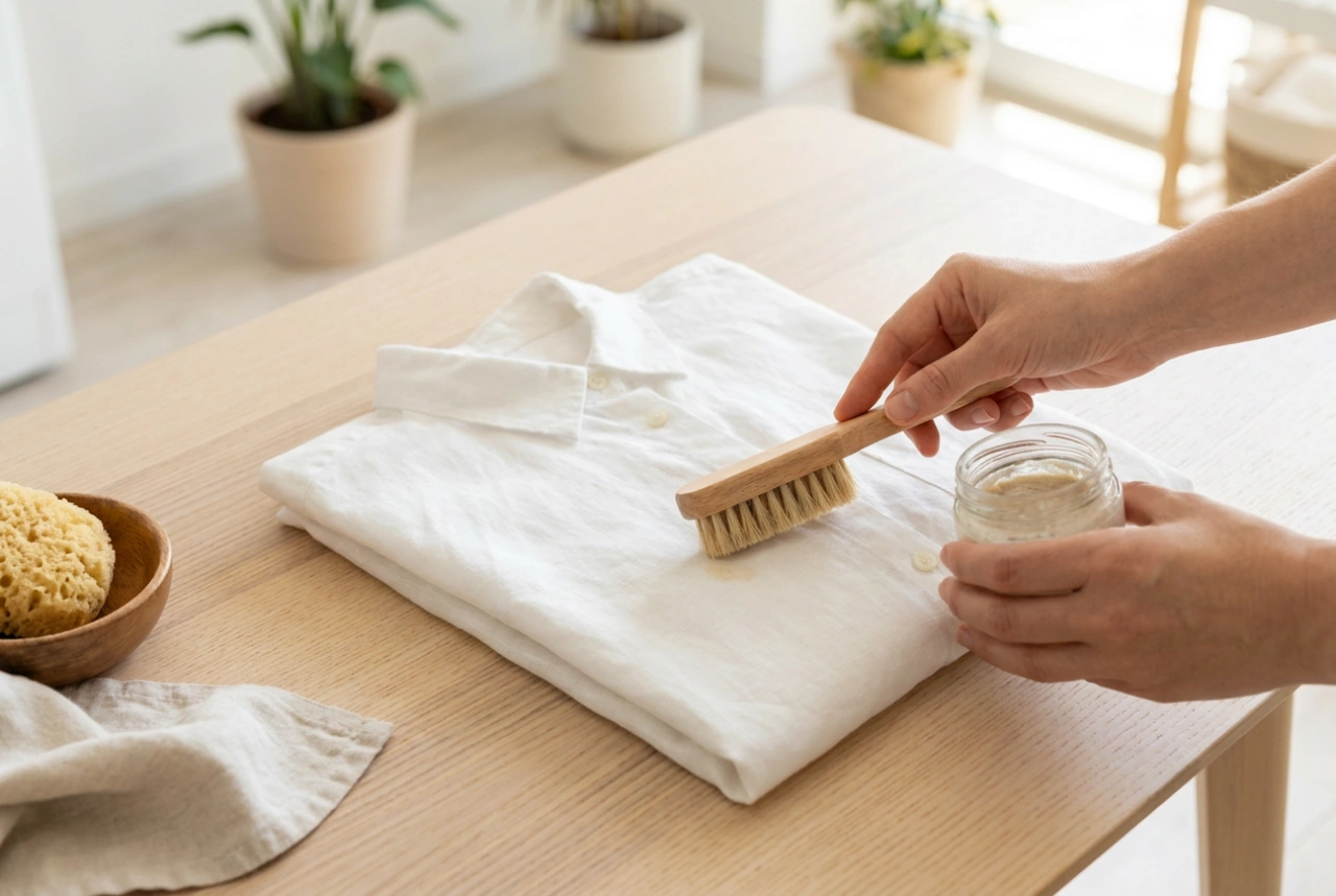 How to Remove Grease Stains from Clothes Before Washing