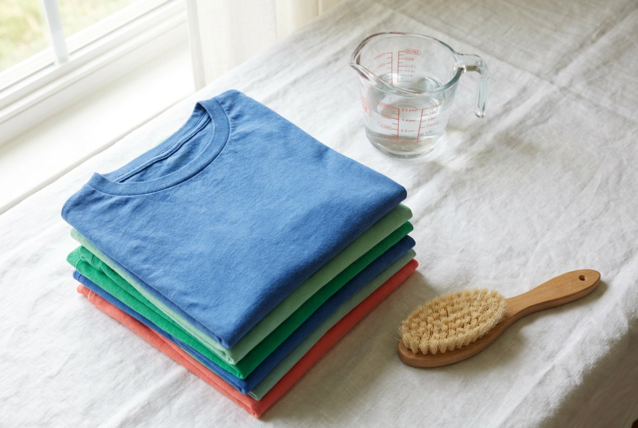 How to Use Stain Remover on Coloured Clothes Without Fading