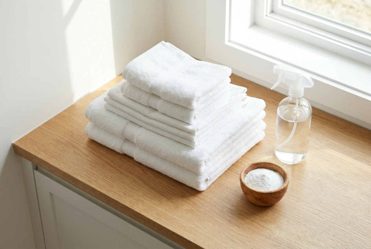 How to remove stains on white clothes after washing