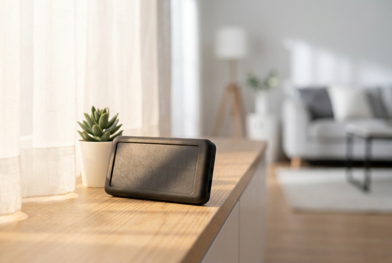 How to Charge a Solar Power Bank Indoors