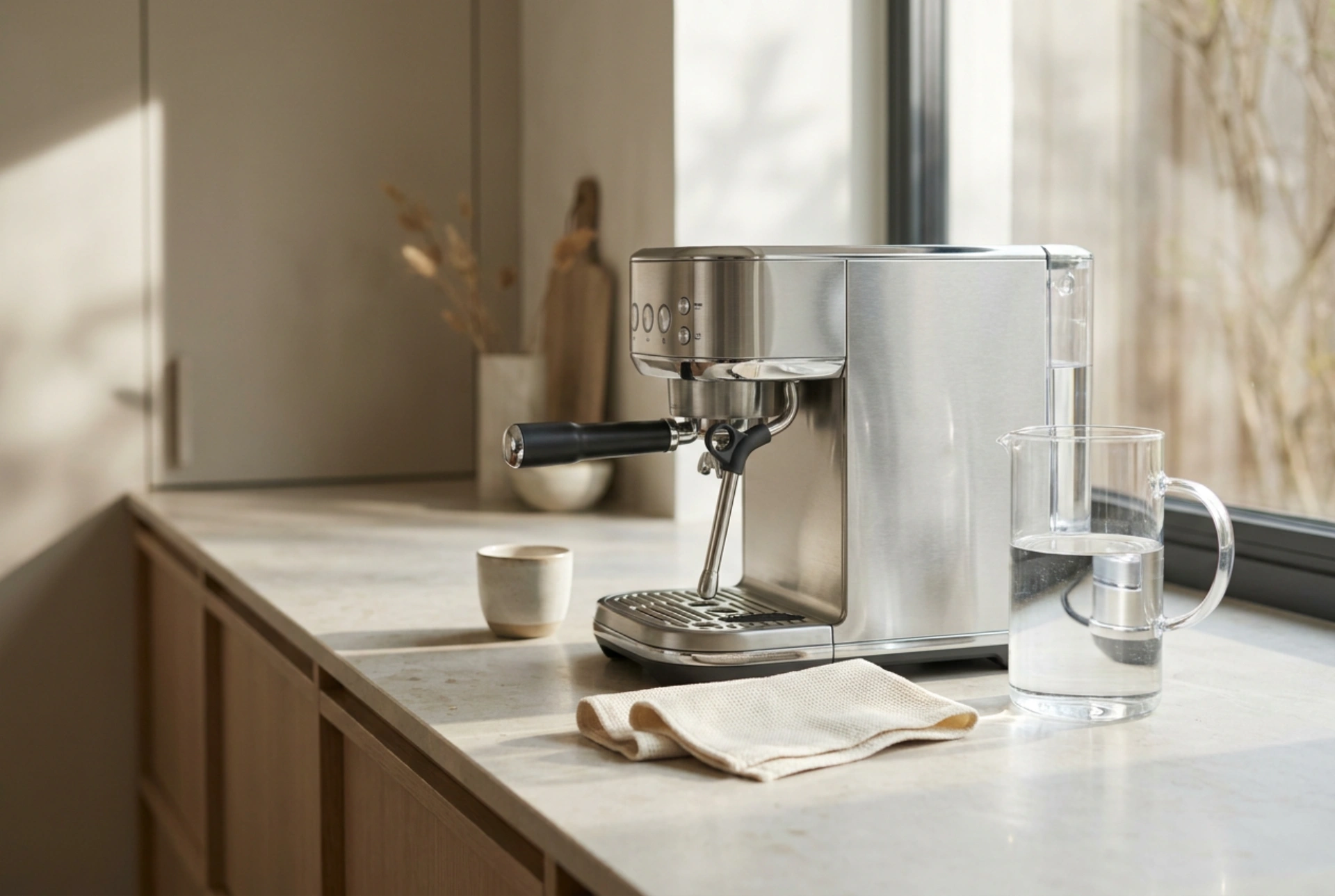 How to Clean a Coffee Machine with a Grinder and Milk Frother