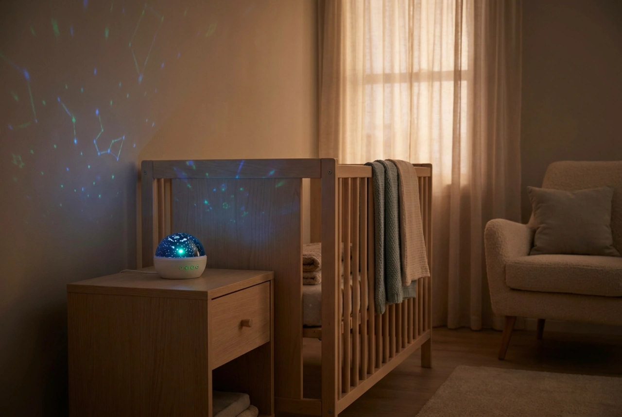 How to use a picture projector in a child's bedroom