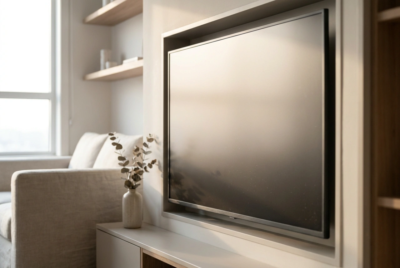 When a Matte TV Screen Helps Reduce Reflections