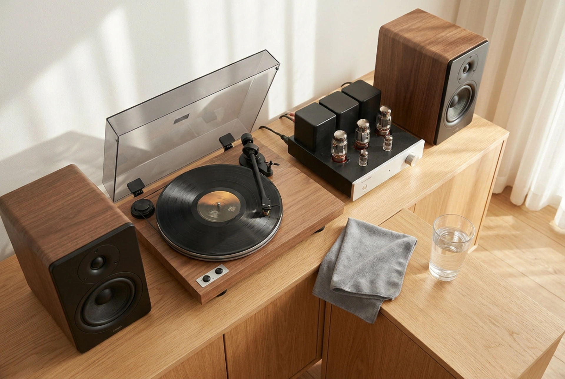How to Clean and Position a CD Radio Player at Home