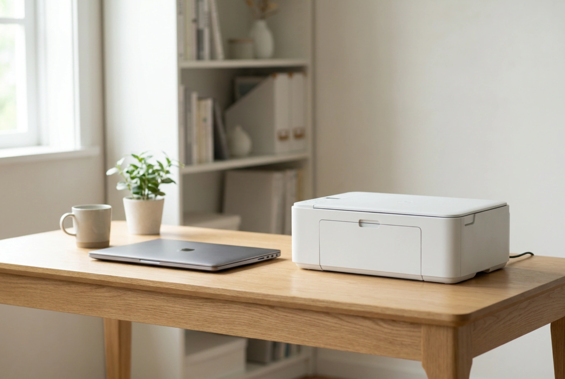 How to Connect a Compact Laser Printer to Your Laptop Without Cable Clutter