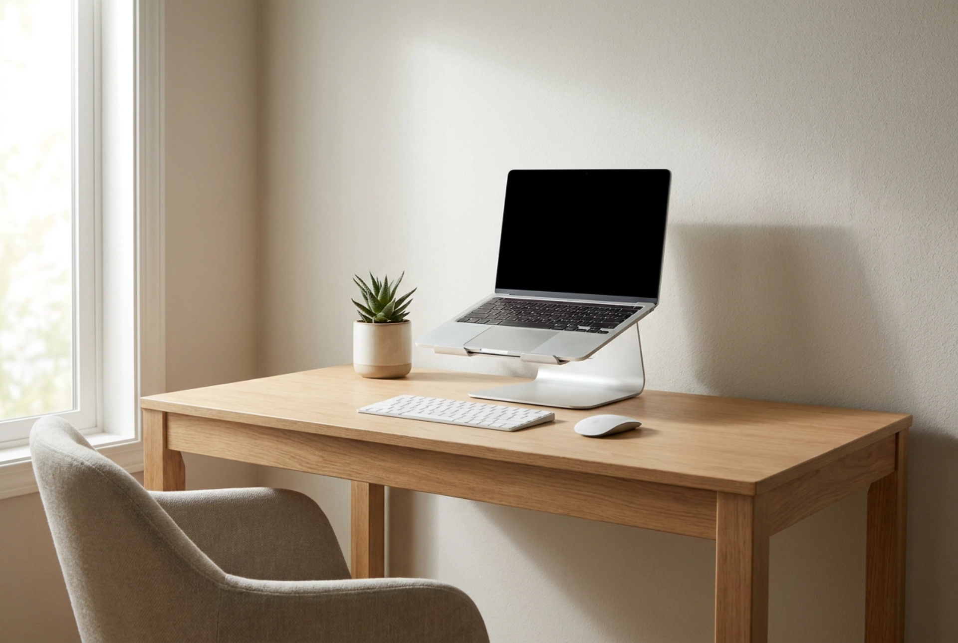 How to Set Up an Adjustable Laptop Stand for Your Back and Eyes