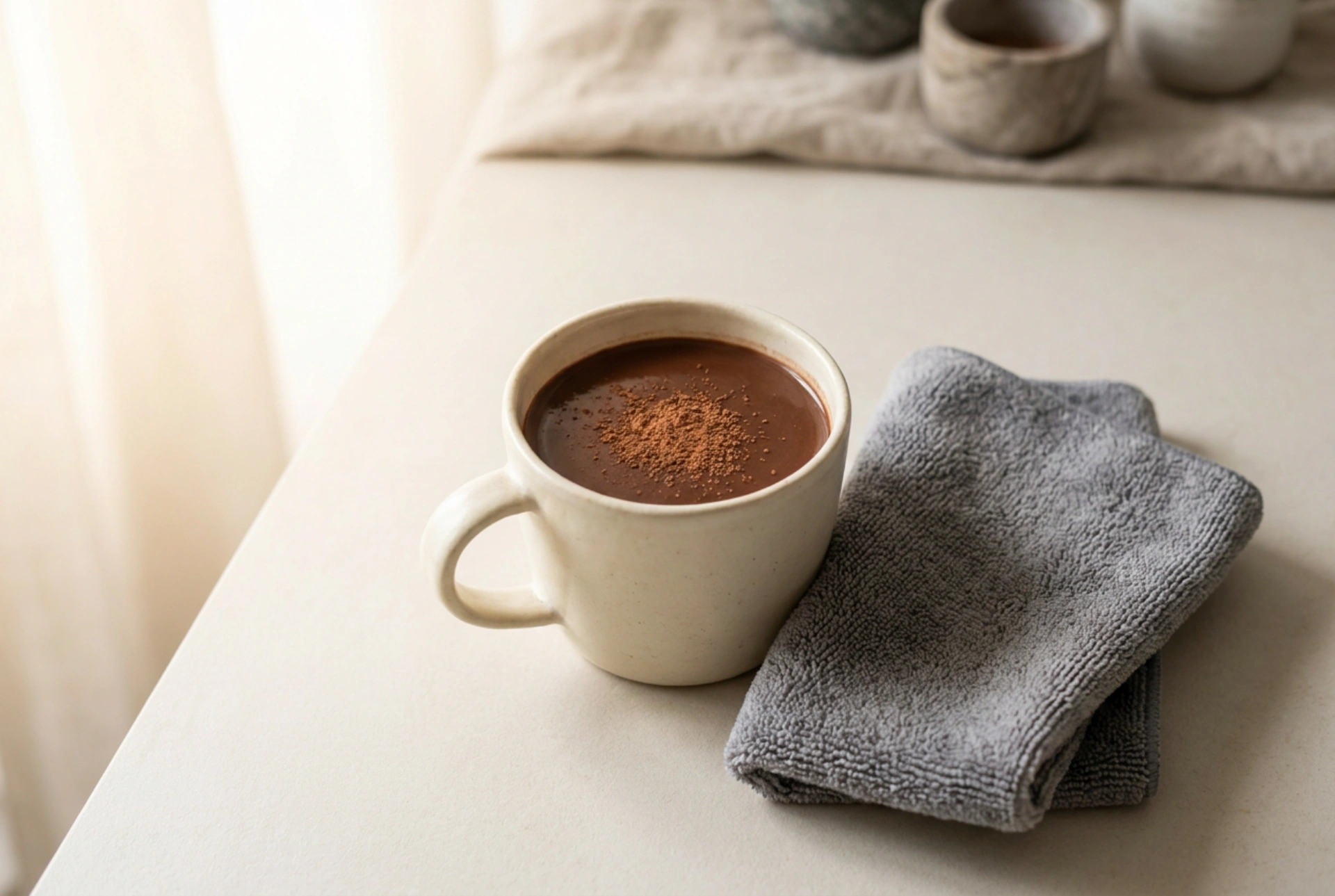 How to Clean a Coffee Machine with a Chocolate Function After Thick Drinks