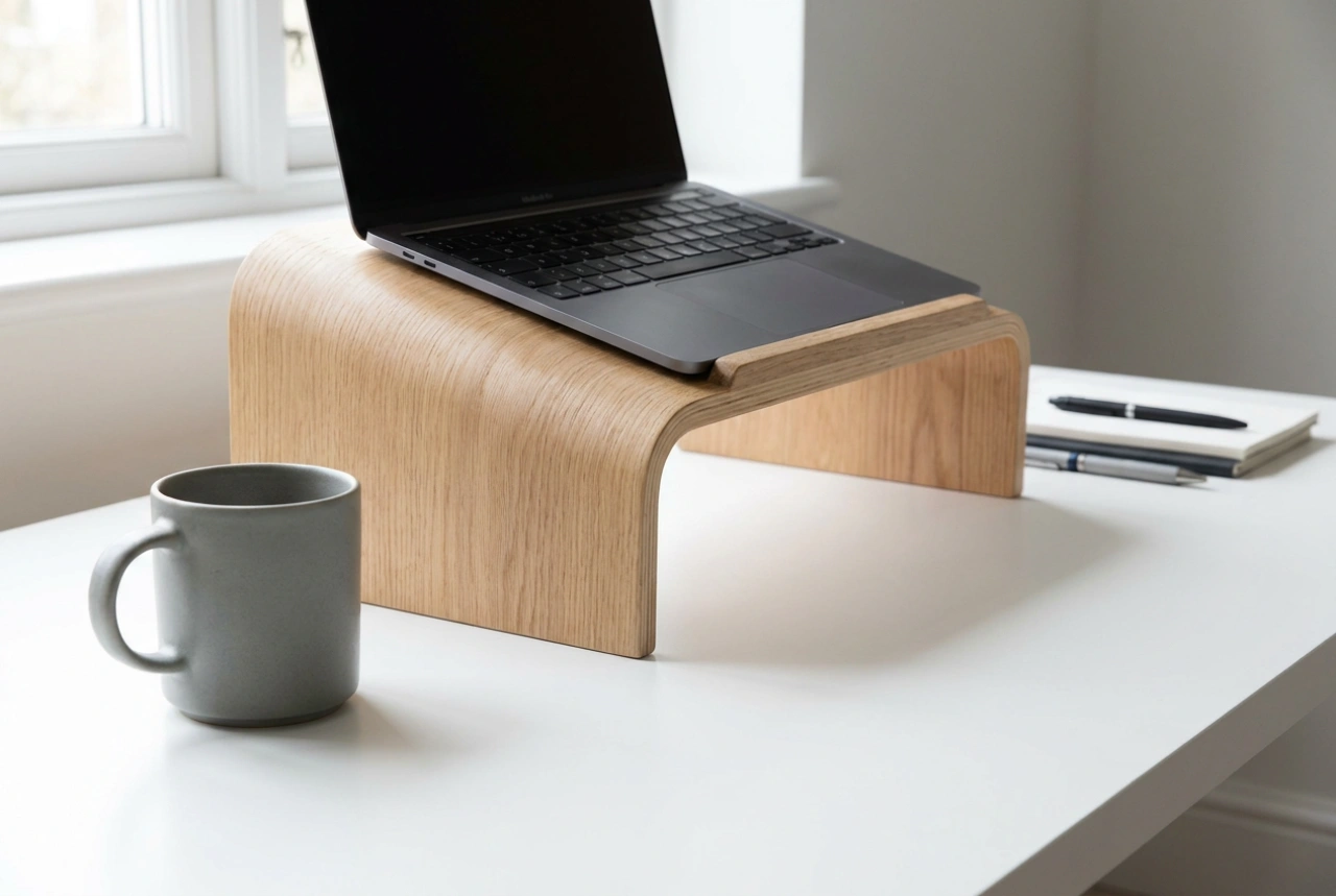 Wooden Laptop Stands: Ergonomic Stability and Thermal Performance