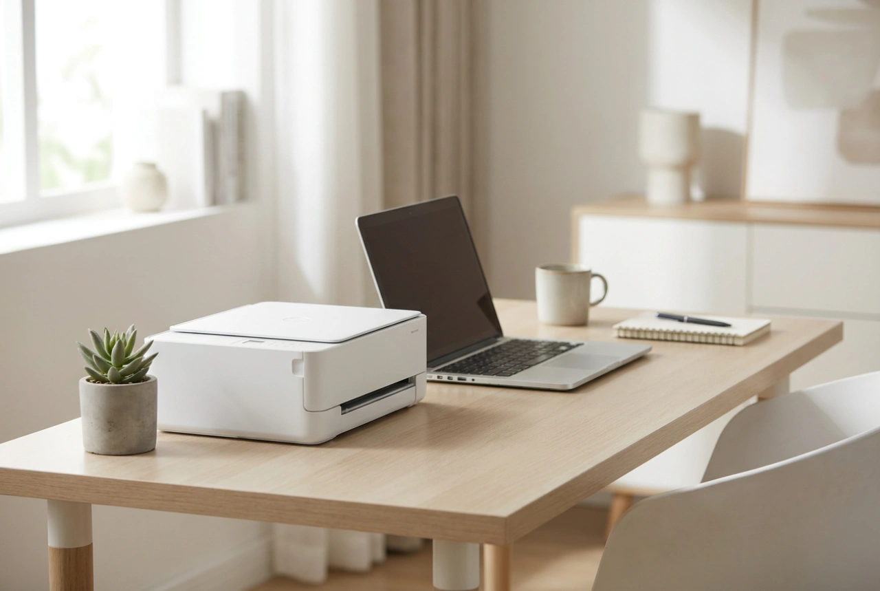 How to Set Up a Compact Wi-Fi Laser Printer in a Home Office