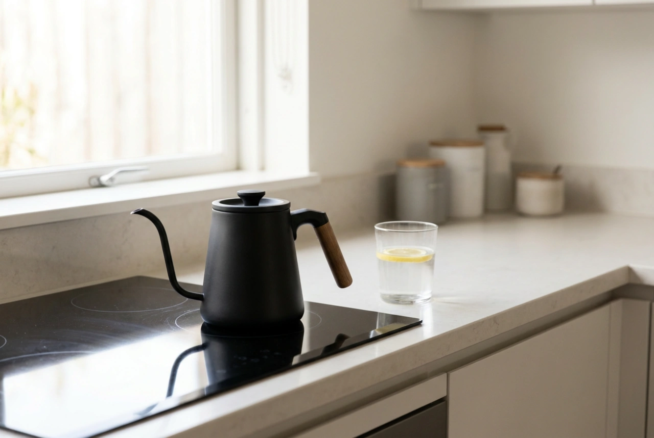 How to Remove Limescale from a Black Induction Kettle
