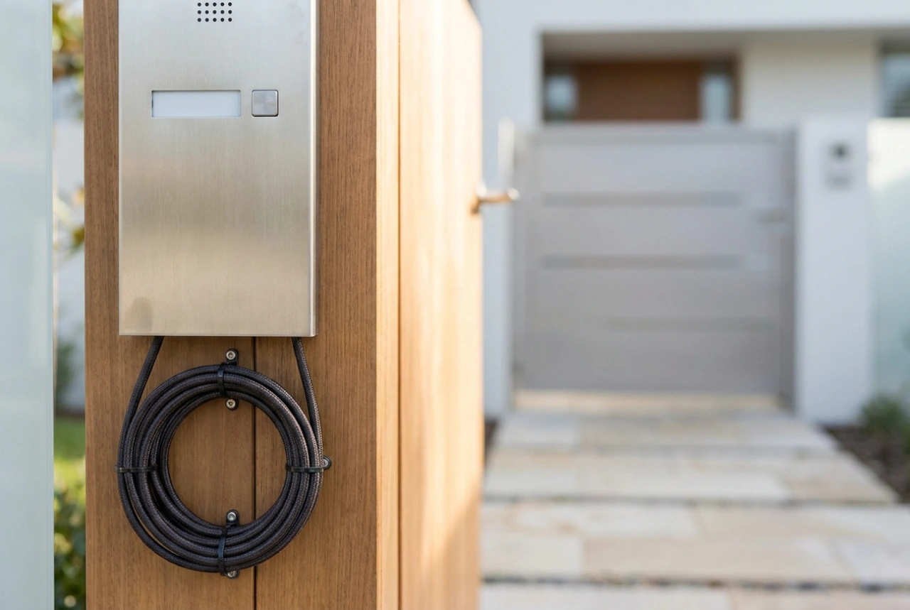 How to Prepare a Safe Intercom Installation at the Garden Gate