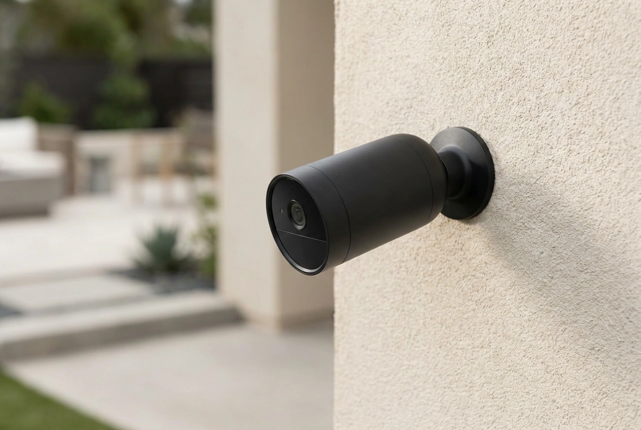Black Outdoor Wi-Fi Cameras: Thermal Management and Visual Impact