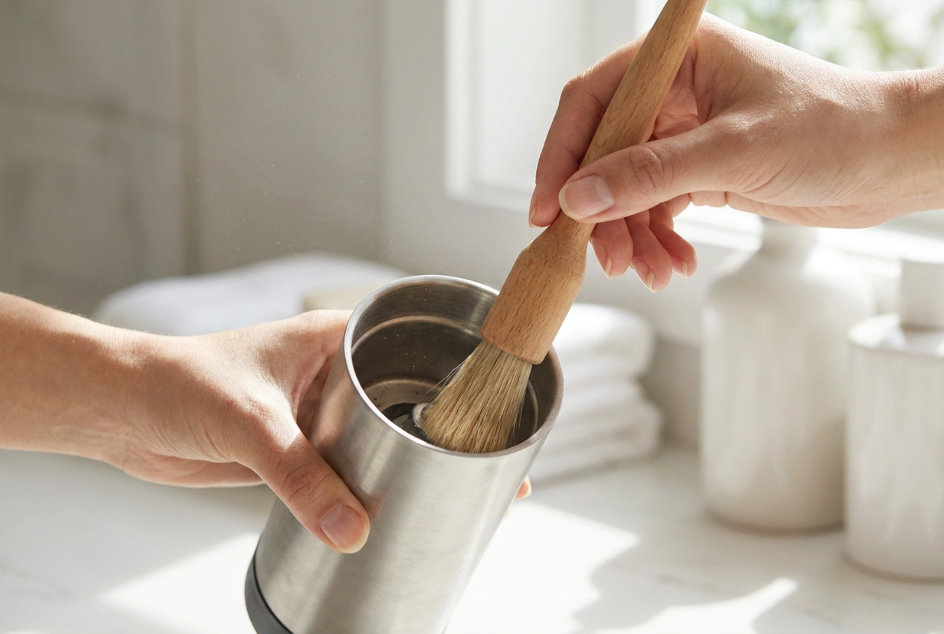 How to Clean Coffee Dust from a Grinder Without Disassembly