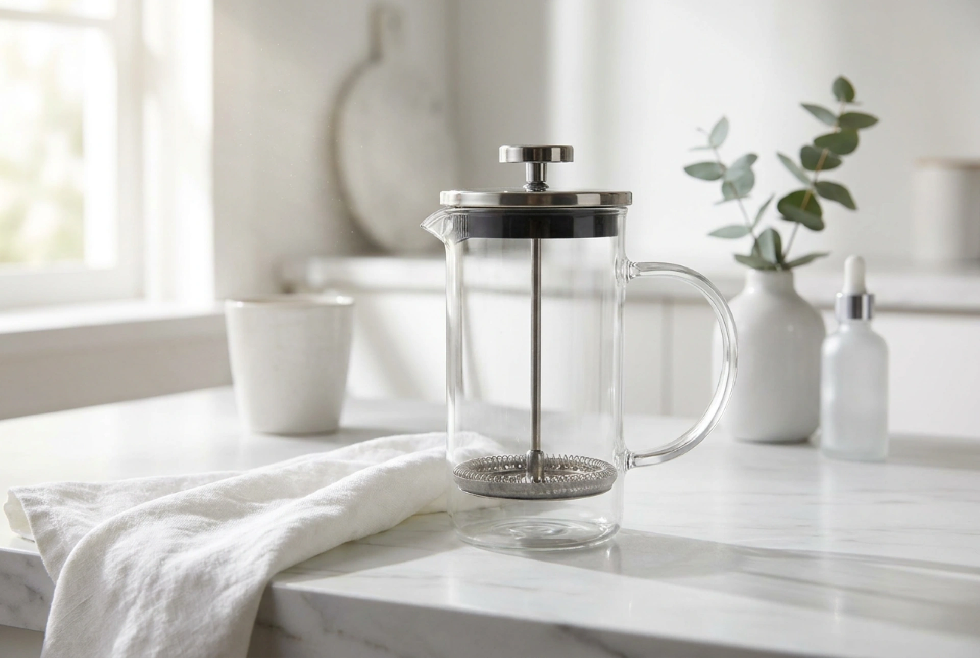 How to Remove Brown Coffee Stains and Residue from a Glass Carafe