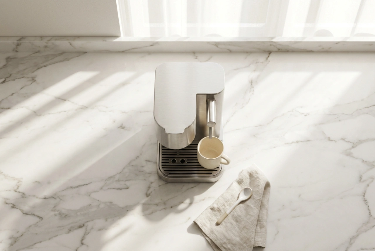 Descaling Routine for Espresso Machines with Integrated Grinders