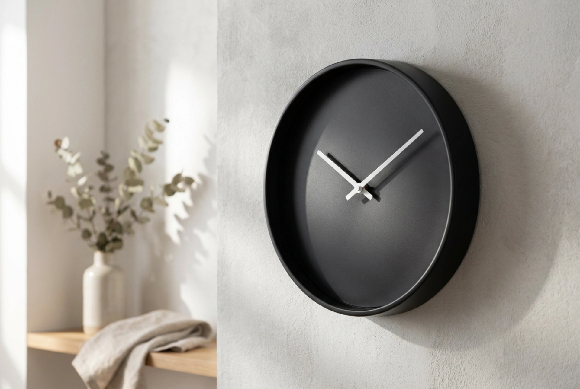 How to Match a Modern Wall Clock to Your Living Room and Its Scale