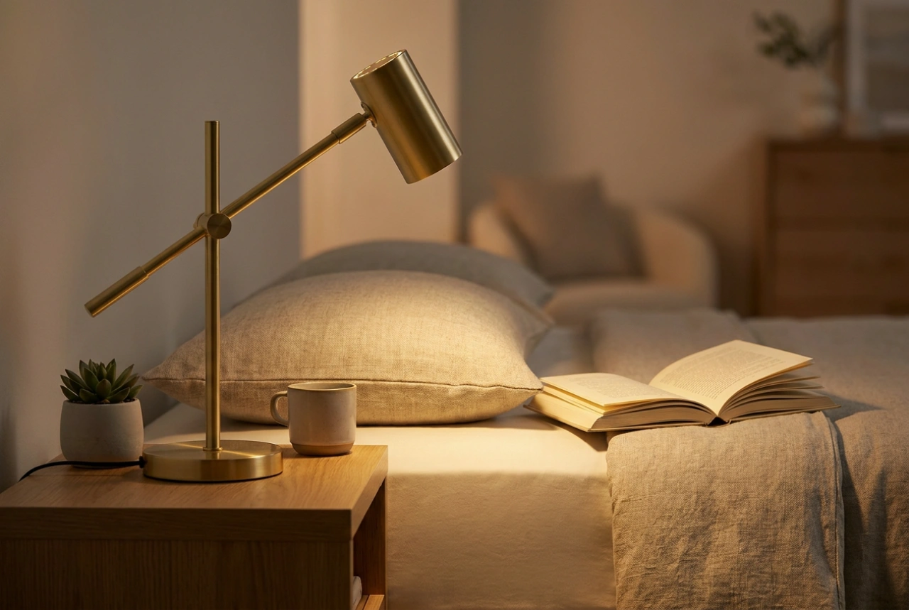 How to Position a Bedroom Reading Light for Optimal Eye Comfort