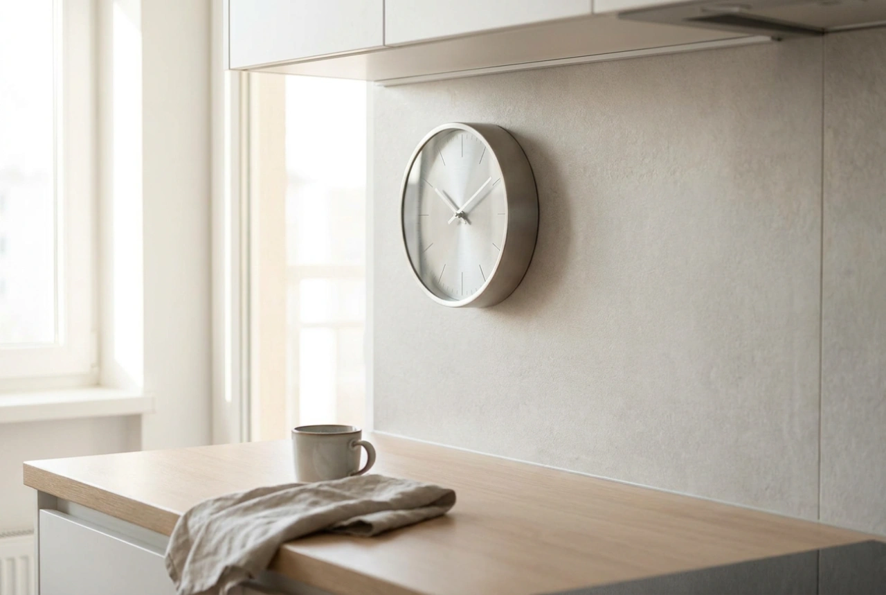 How to Choose a Steam-Resistant Wall Clock for Your Kitchen