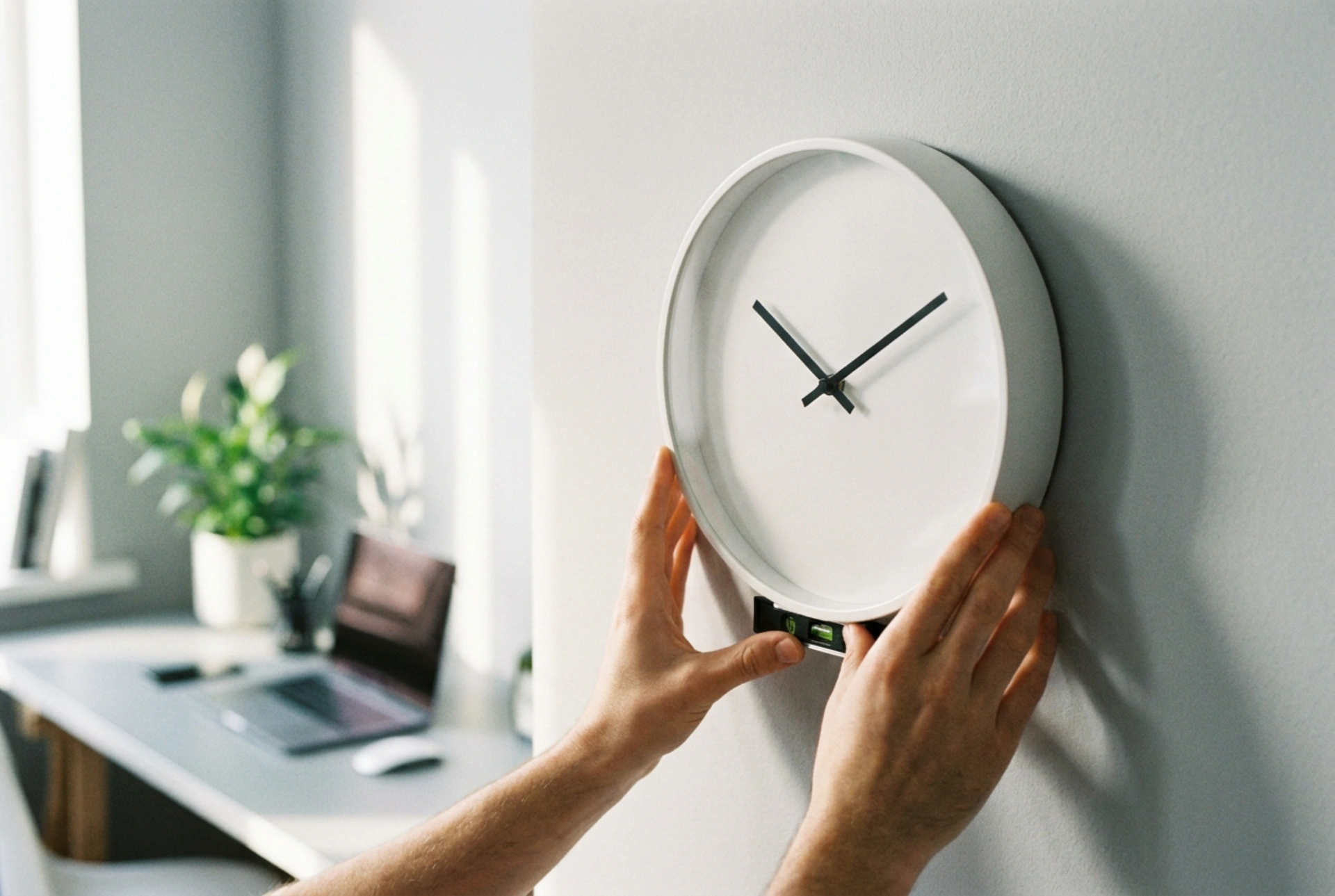 How to Hang a Wall Clock in an Office for Maximum Readability
