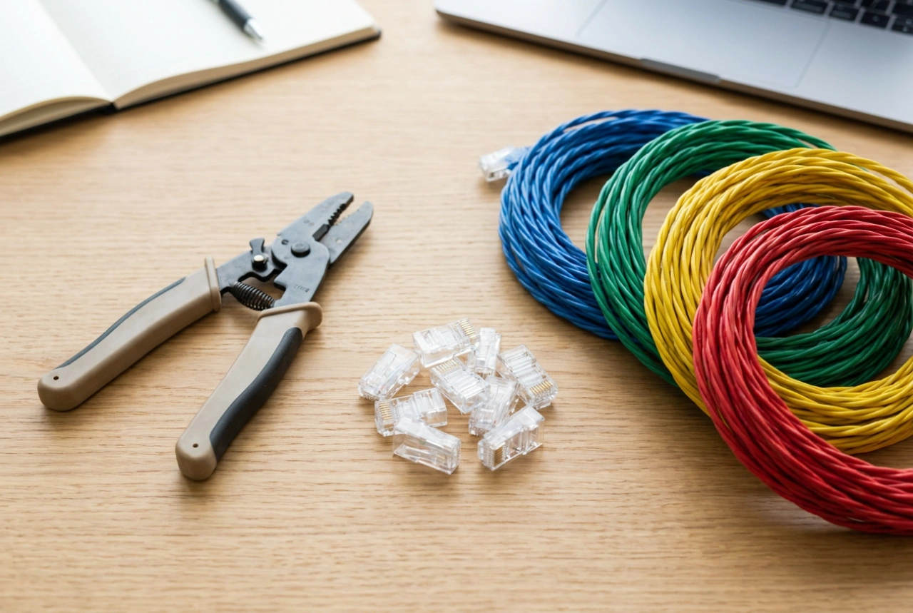How to Correctly Crimp Ethernet Cables Without Wire Order Mistakes