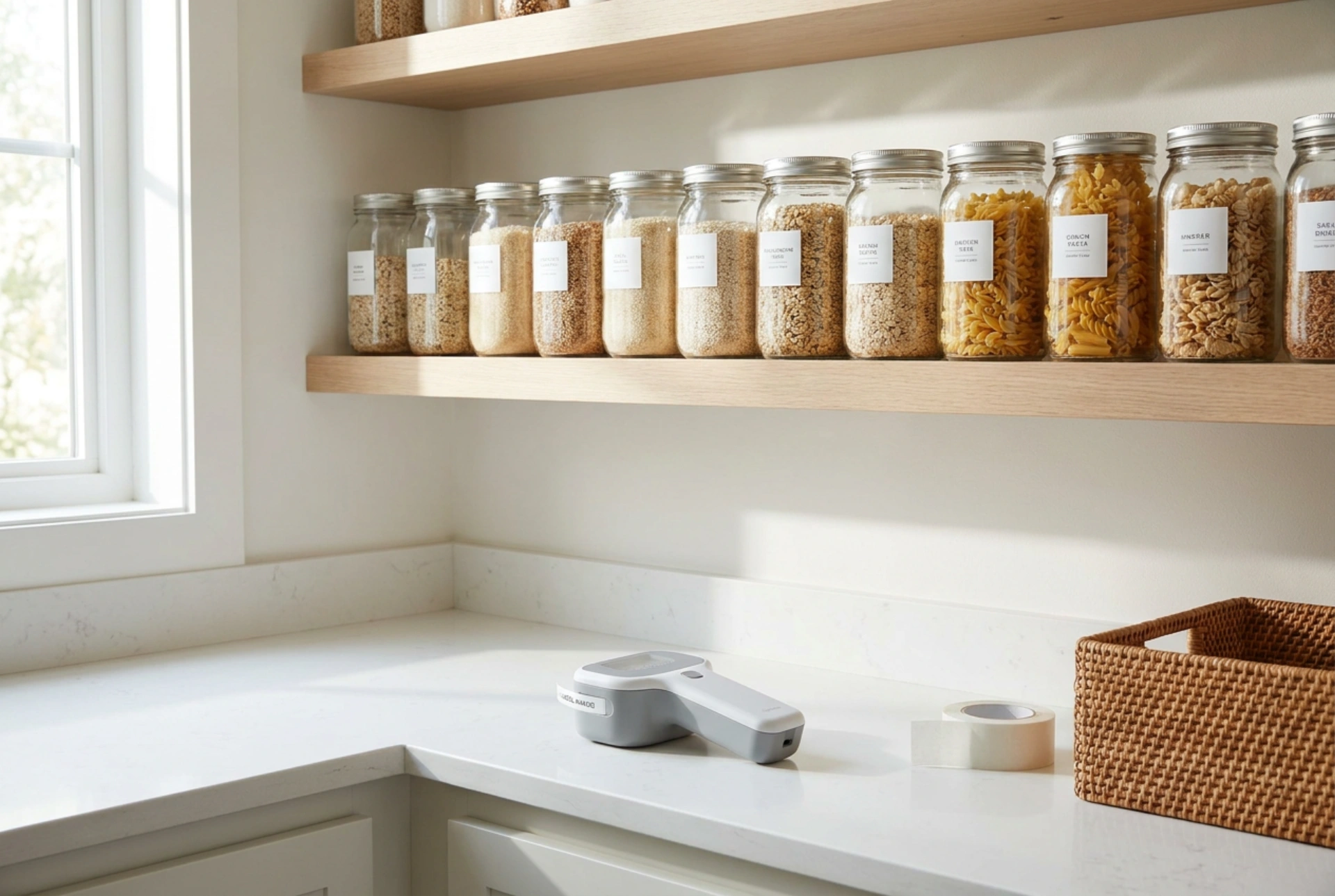 How to Choose and Use Label Makers for Durable Shelf Organization