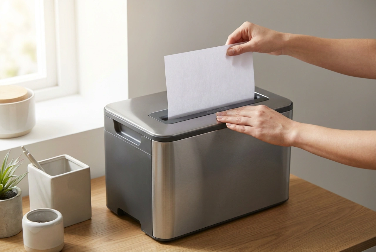 How to maintain a small home shredder to prevent paper jams
