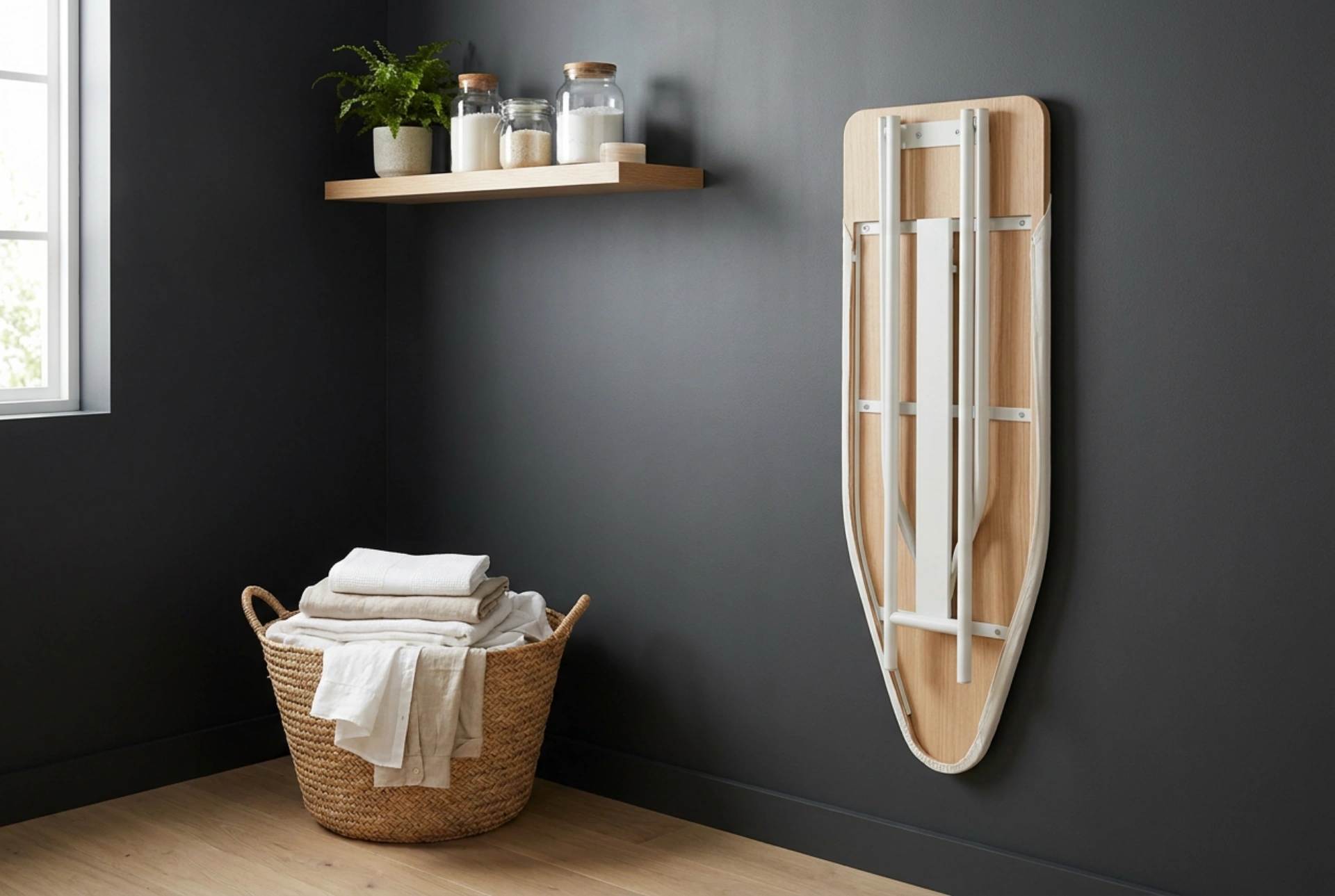 Optimising Space with a Wall-Mounted Folding Ironing Board