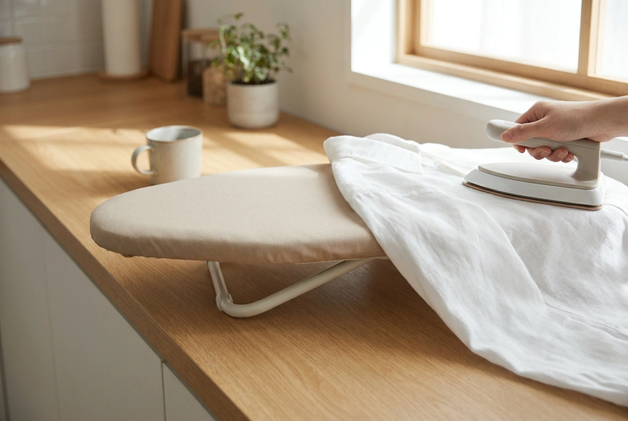 The Tabletop Ironing Board: A Practical Approach to Quick Garment Touch-Ups