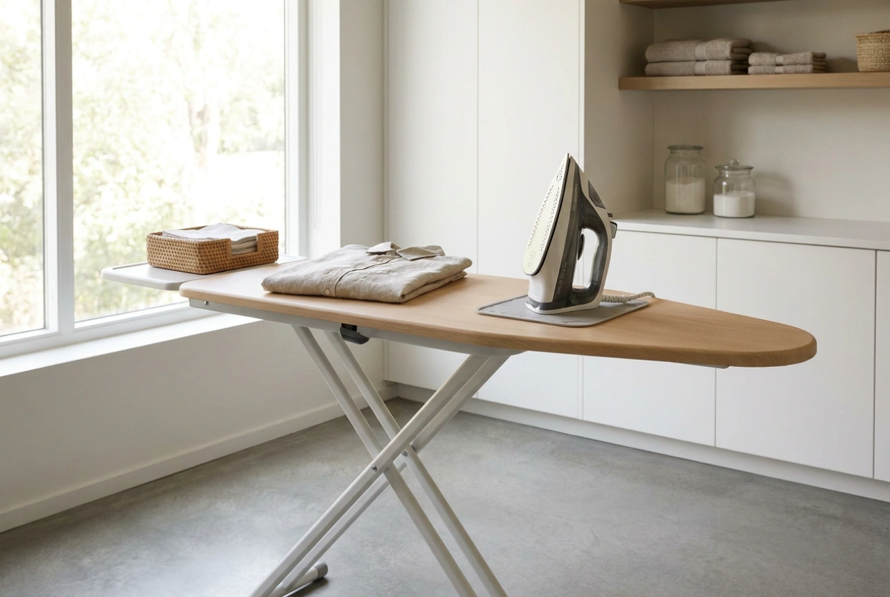 How to Adjust Your Ironing Board and Iron to Relieve Back Strain