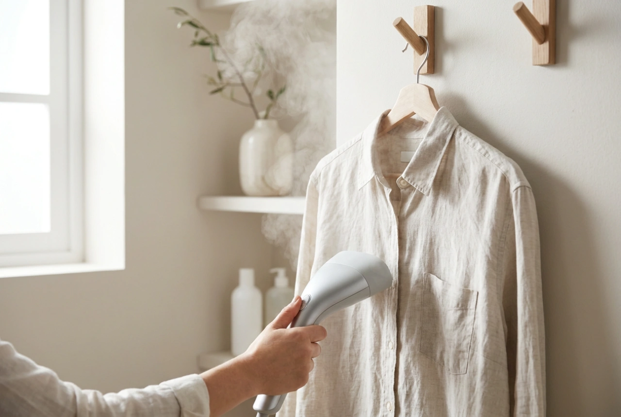 Handheld Garment Steamer: Boardless Wrinkle-Smoothing Techniques