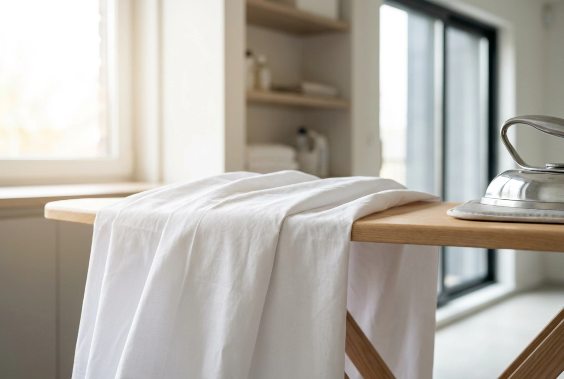How ironing board dimensions impact the physics of smoothing shirts and bedsheets