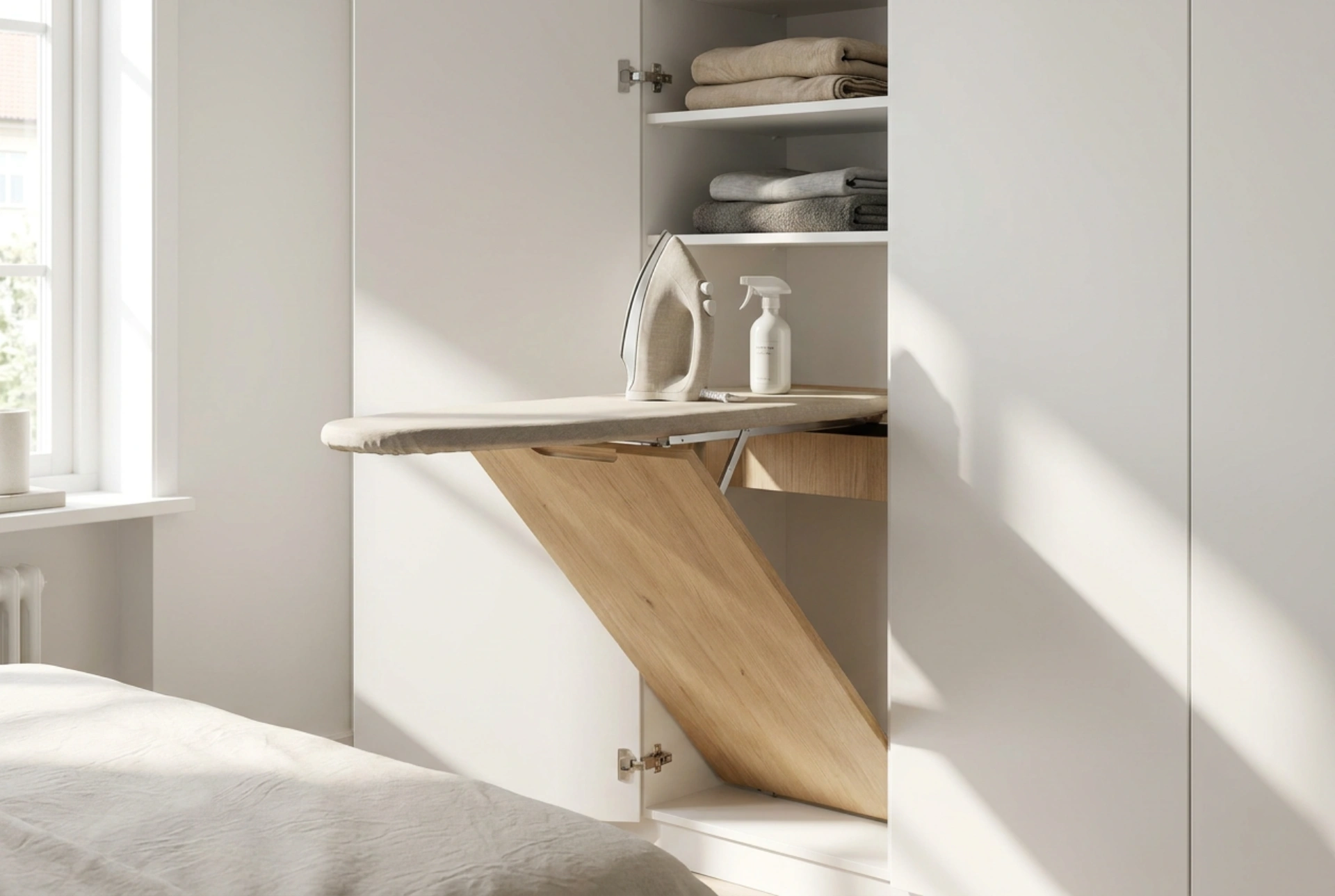 Space-Saving Built-In Ironing Boards: Mechanics, Materials, and Closet Integration