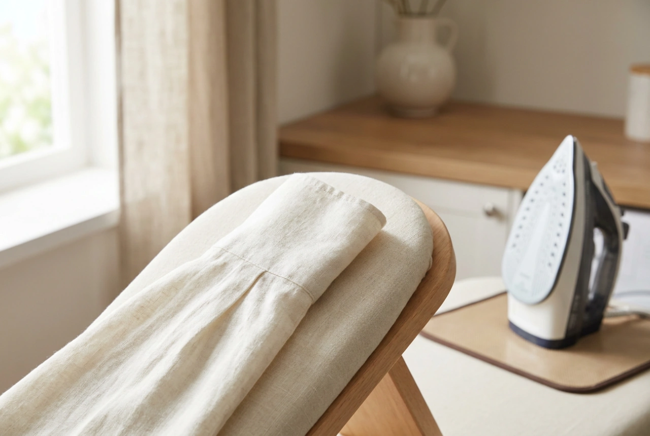 How to Iron Sleeves Using a Sleeve Board Without Sharp Creases
