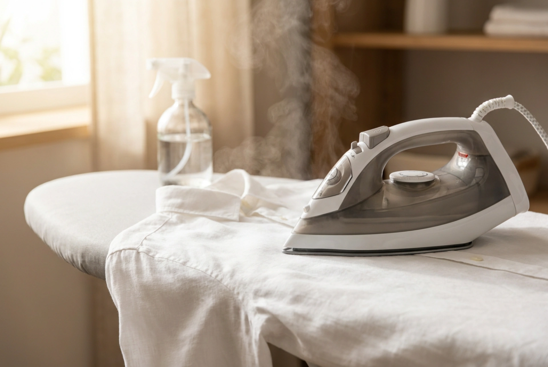 How to Use Ironing Spray Without Leaving Stains on Fabrics