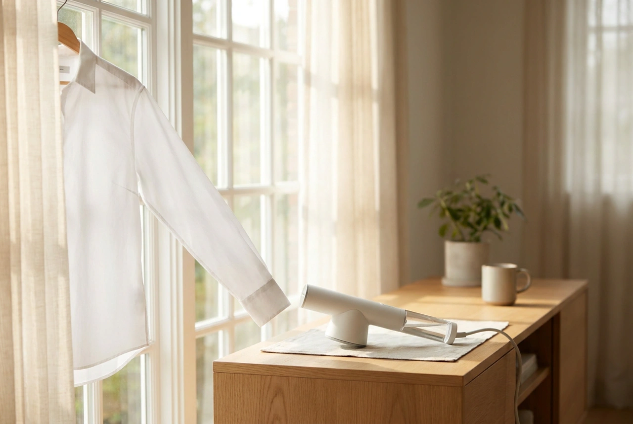 How to smooth a shirt without an iron when a quick result matters