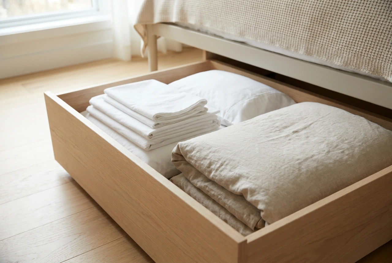 How to Optimise Under-Bed Storage for Bedding and Linens