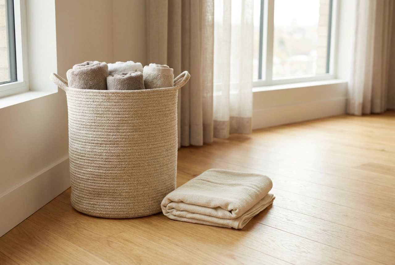 Optimising Small Laundry Baskets for Daily Clutter Control in Studio Apartments