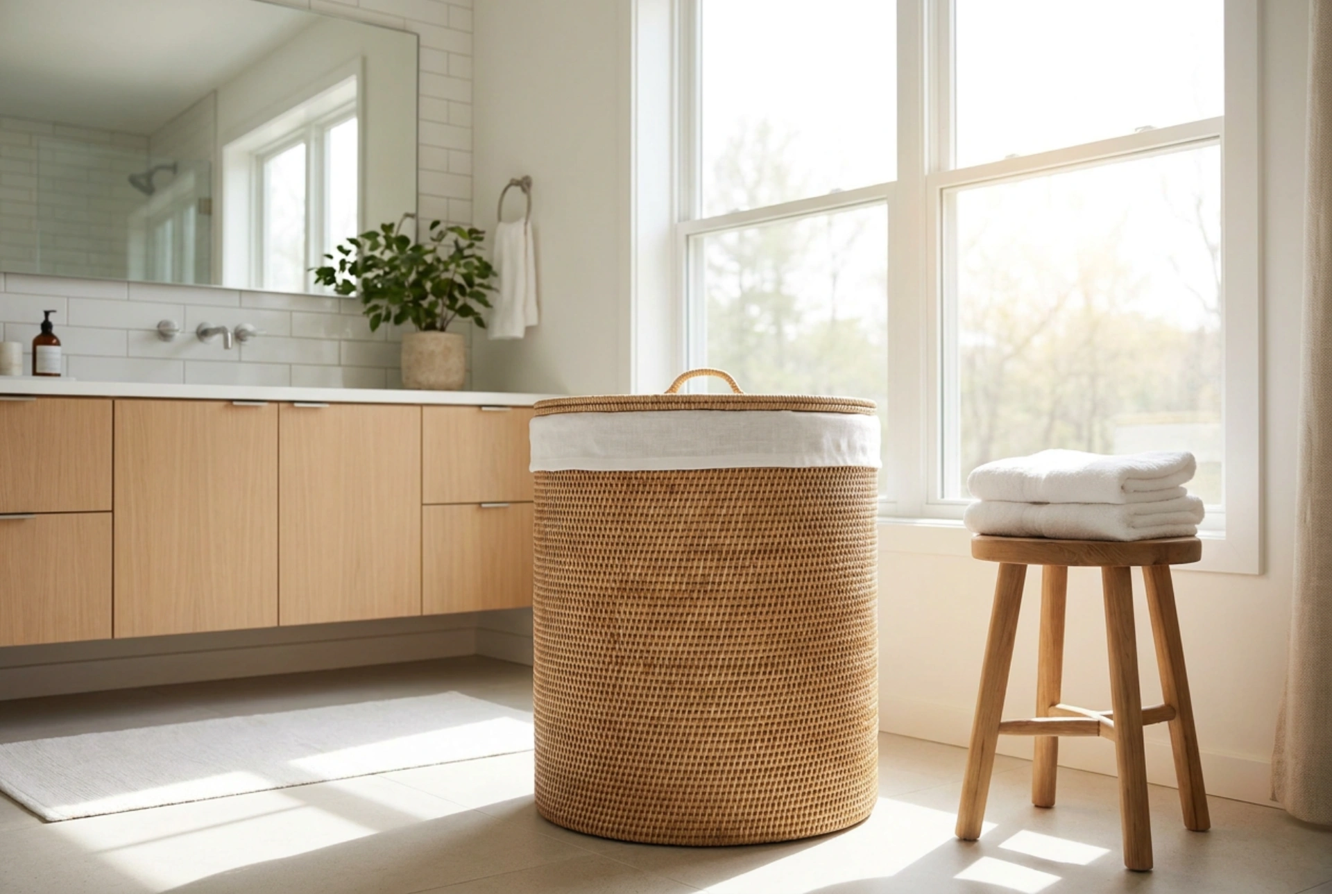 How to Choose and Maintain a Bathroom Laundry Basket that Keeps Clothes Fresh