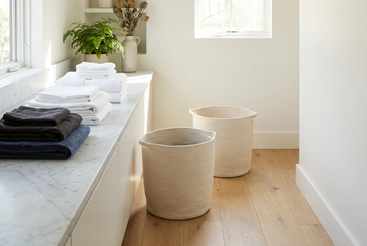 Large Laundry Baskets and the Science of Simple Pre-Sorting