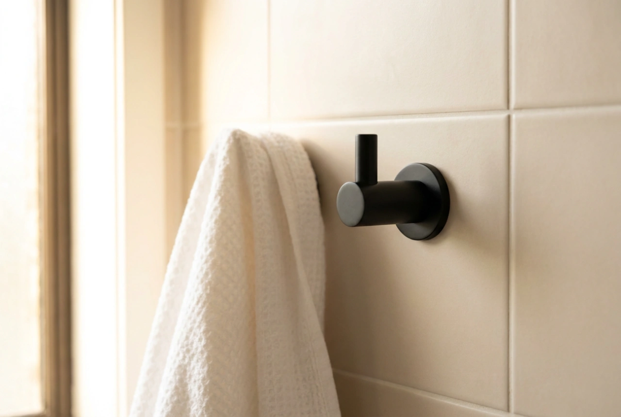 Black Towel Hooks: How to Clean Matte Finishes Without Scratches or Cloudiness
