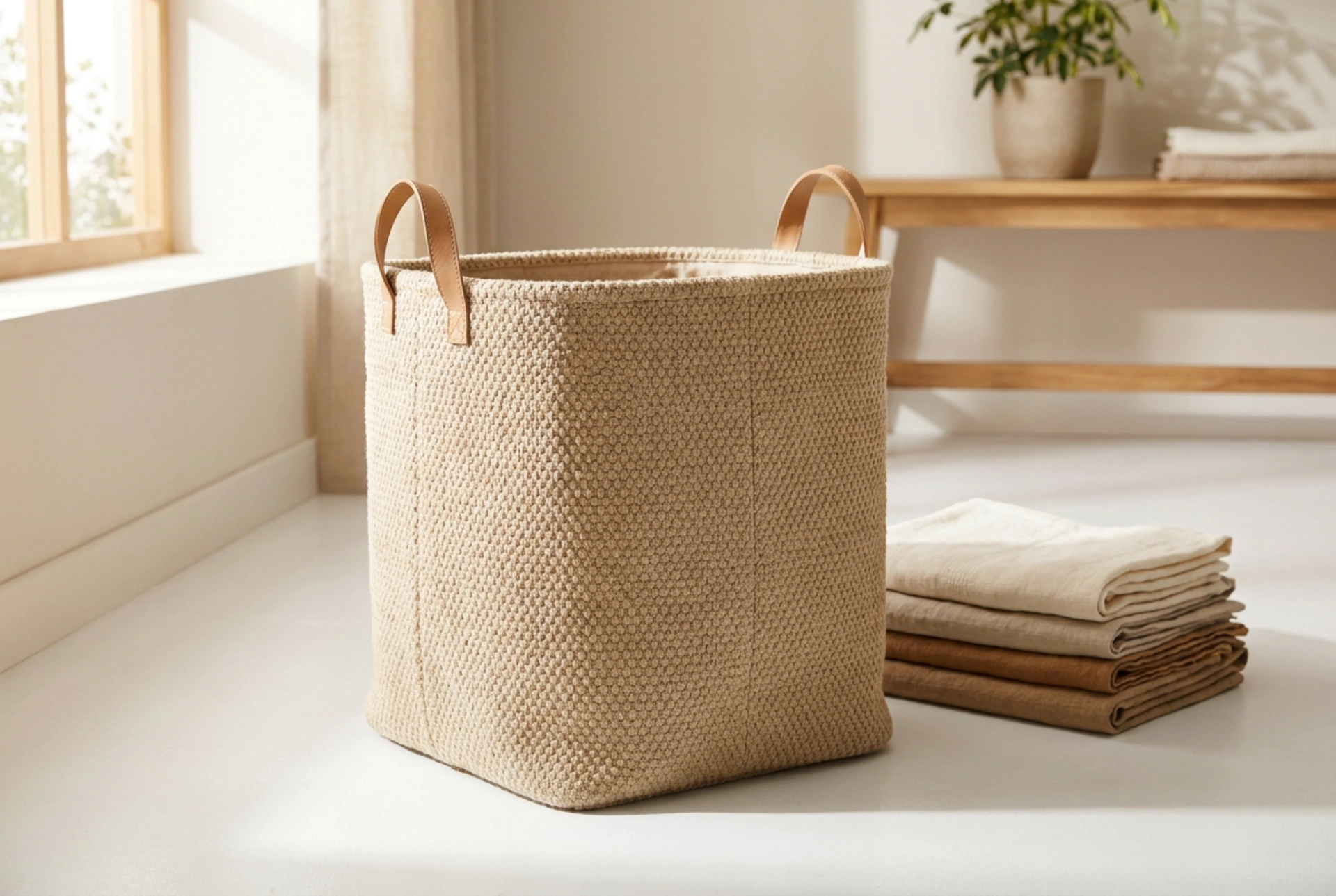 How to Wash and Dry Fabric Laundry Baskets Without Losing Their Shape
