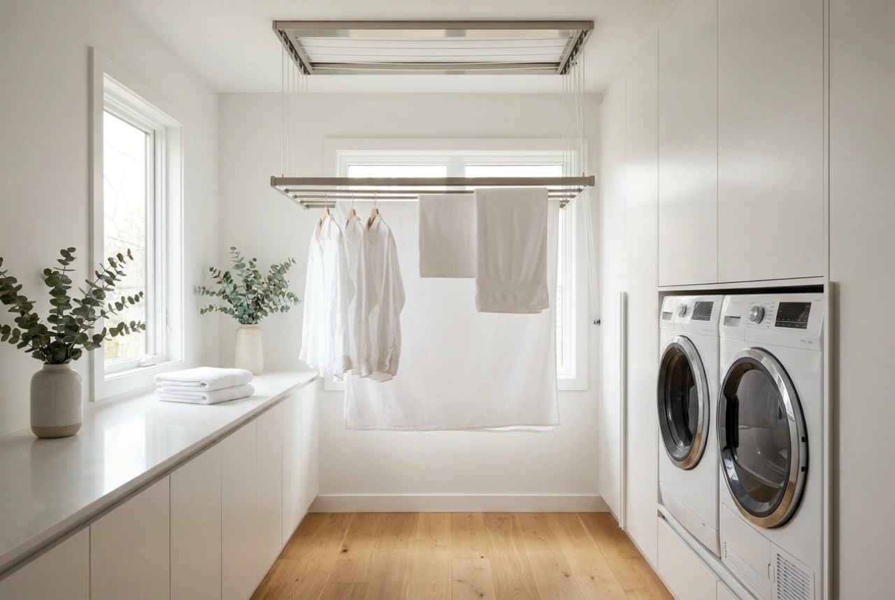 Ceiling-Mounted Drying Racks and the Everyday Convenience of Drying Laundry